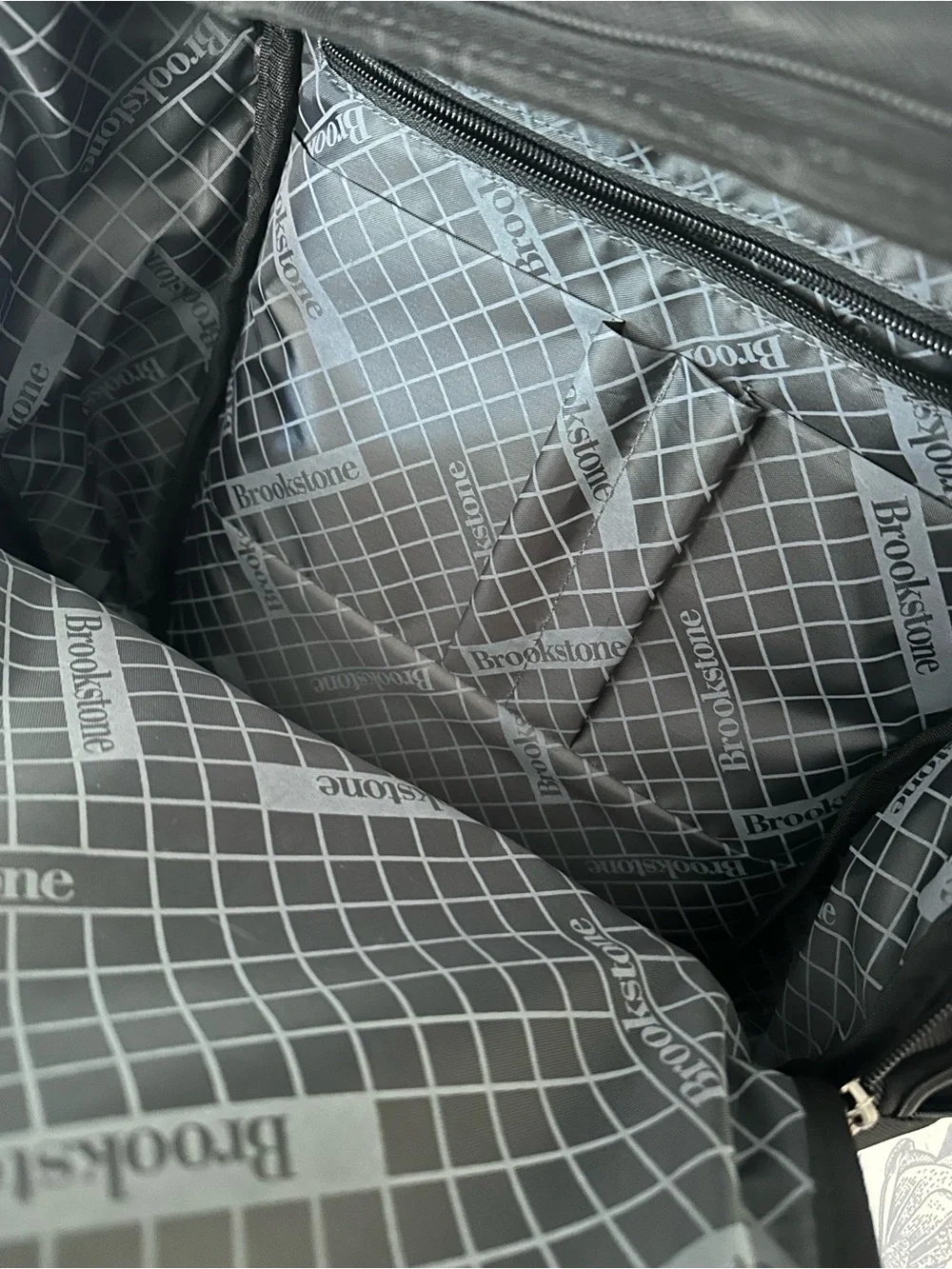 Brookstone Black Travel Backpack